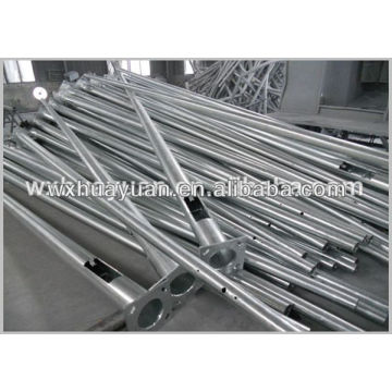 galvanized steel street light pole